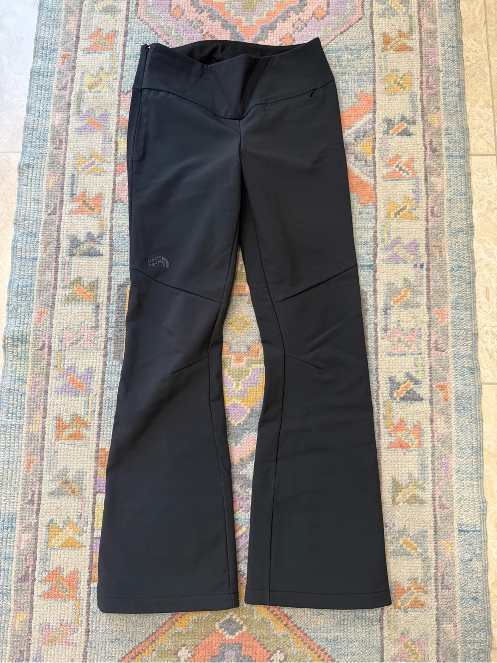 The North Face Women's Black Softshell Flare Pants Snoga